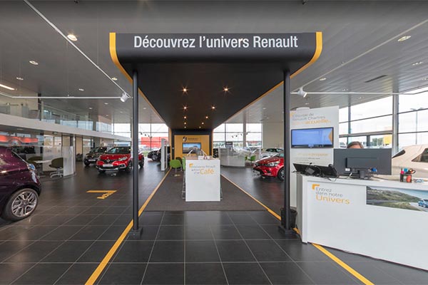 visite virtuelle 360 d'une concession automobile à Chartres en Eure-et-Loir